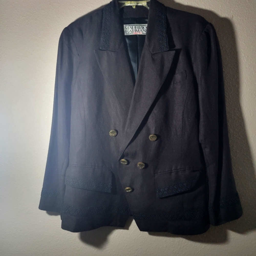Elegant brown blazer size S